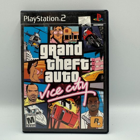 Grand Theft Auto: Vice City PS2 Complete Edition Rockstar 2002 Tested M-Rated - Picture 1 of 3